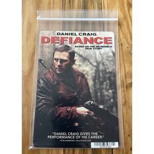 DEFIANCE - BLOCKBUSTER VIDEO BACKER CARD 5"X8" Daniel Craig